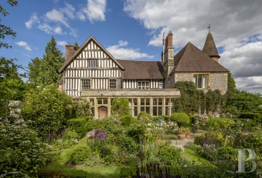 In Malvern, a medieval house originally a 12th-century priory, with Victorian gardens and some 15 hectares of parkland ...